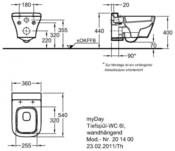 Унитаз Keramag myDay 201460000