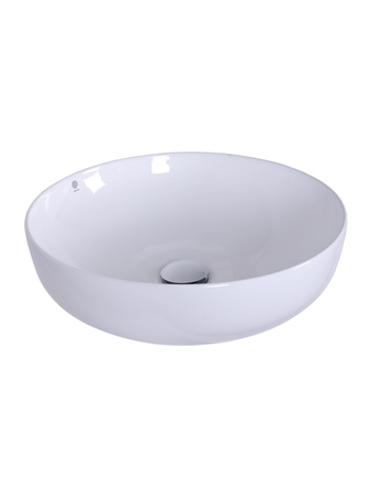 Раковина накладная (42х42) Orange  B07-420W белый глянец