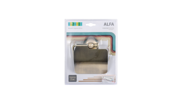 Бумагодержатель с крышкой Grampus Alfa, GR-9510