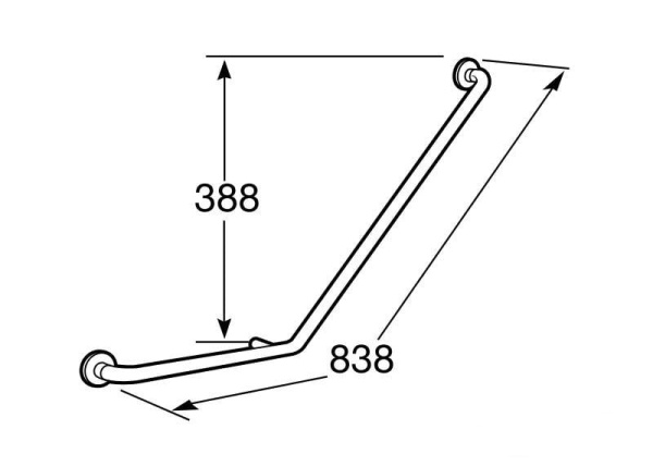 Угловой поручень Roca Hotels 816398001