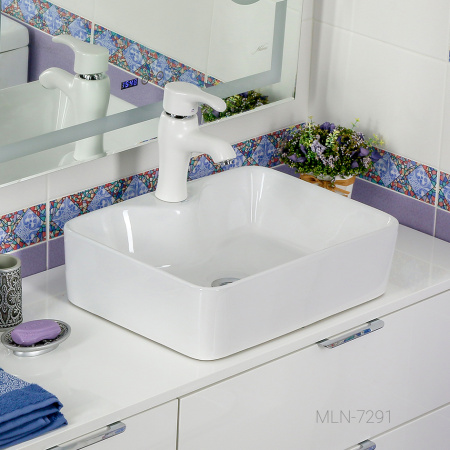 Раковина накладная (49х38) Melana 7291-805