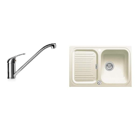 Комплект Blanco CLASSIC 45 S + DARAS 521311D1