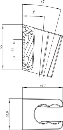 Держатель для лейки IDDIS 080 (080CP00i53)