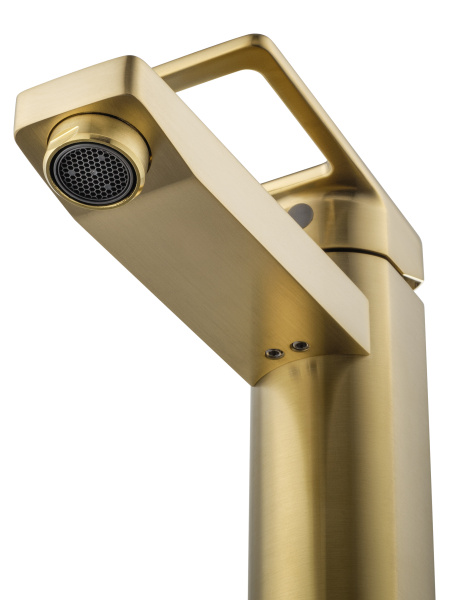 Смеситель для раковины WONZON & WOGHAND FRAME, брашированное золото WW-88139010-BG Смеситель для раковины WONZON & WOGHAND FRAME, брашированное золото WW-88139010-BG