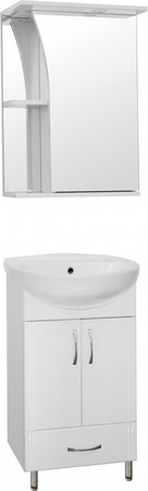 Зеркало-шкаф Style Line Виола 50 (50x73) ЛС-00000117 белый