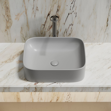 Раковина накладная (50,5х38) Ceramica Nova ELEMENT CN6052MSG