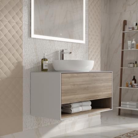 Тумба под раковину Kerama Marazzi Plaza Modern PLB.M.100.1\OAK.O
