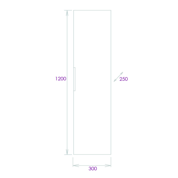 Пенал подвесной Onika Легран 30 403068