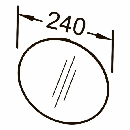 Зеркало косметическое Jacob Delafon Sherwood EB1846RU-NF