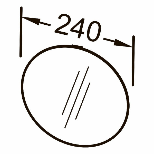 Зеркало косметическое Jacob Delafon Sherwood EB1846RU-NF