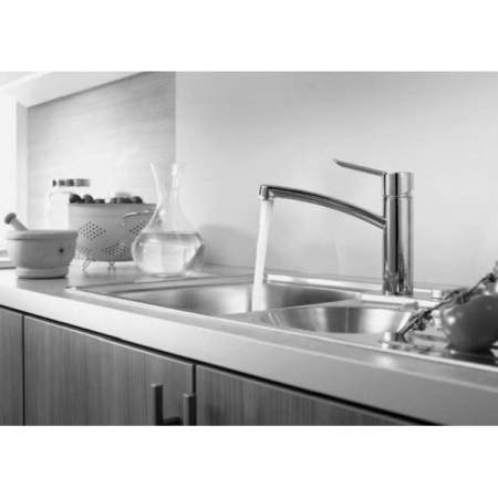 Смеситель для кухни, однорычажный Focus S, Хром, Hansgrohe, 31786000