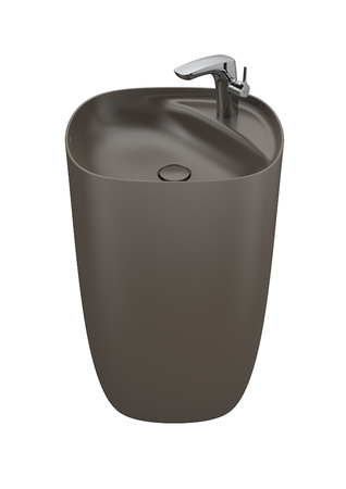 Раковина напольная (50х42) Roca Beyond   3270B0660 кофе матовый
