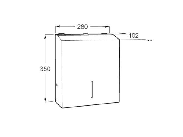 Диспенсер Roca Public 817411002