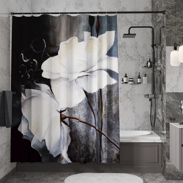 Штора для ванной WasserKRAFT Ammer SC-70102