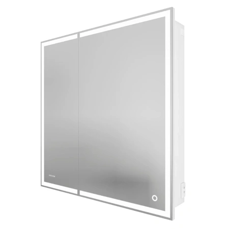 Зеркало-шкаф (70х80) Grossman Меркадо 207008 с LED подсветкой правая