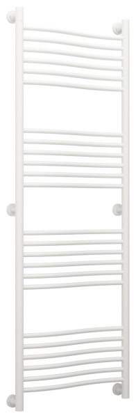 Полотенцесушитель Водяной Сунержа Флюид + (150х50) Матовый Белый 30-0222-1550