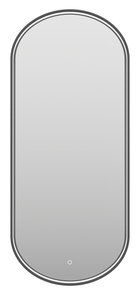 Зеркало (50х115)  Brevita Saturn  SAT-Dro1-050-black