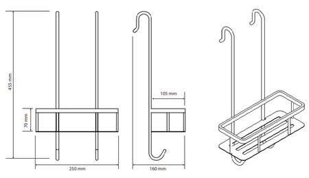 Полочка для мыла Bemeta Cytro 146208432