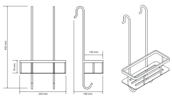 Полочка для мыла Bemeta Cytro 146208432