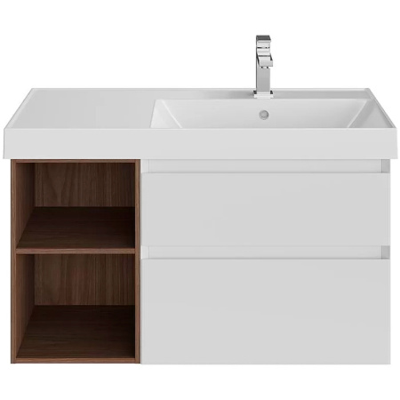 Тумба под раковину Kerama Marazzi Cubo 90 CUB.90.2Rh\WHTM.N матовая