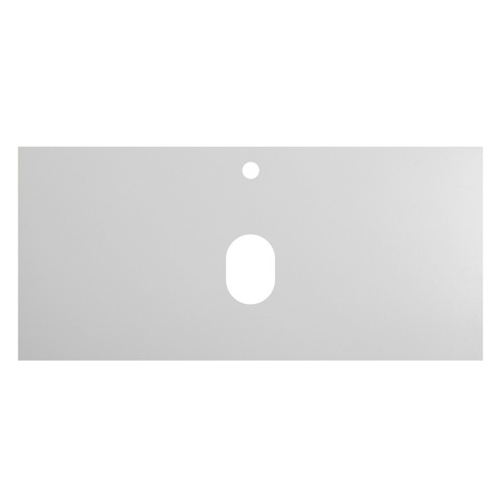 Столешница из керамогранита CEZARES SLD-100/48-BO Bianco Opaco