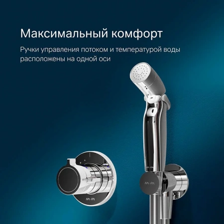 Гигиенический набор со смесителем Am.Pm X-Joy F0H85A400