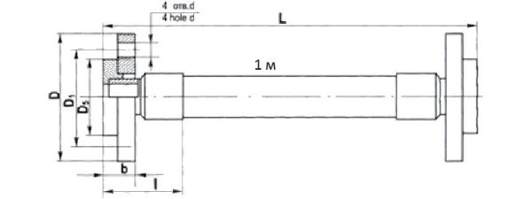 Шланг заливной Raiber R044100