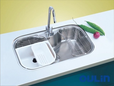 Кухонная мойка (87х50) Oulin OL-330