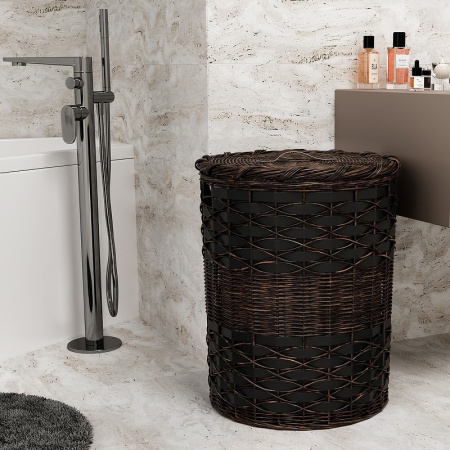 Корзина для белья WasserKRAFT Bever WB-240-L