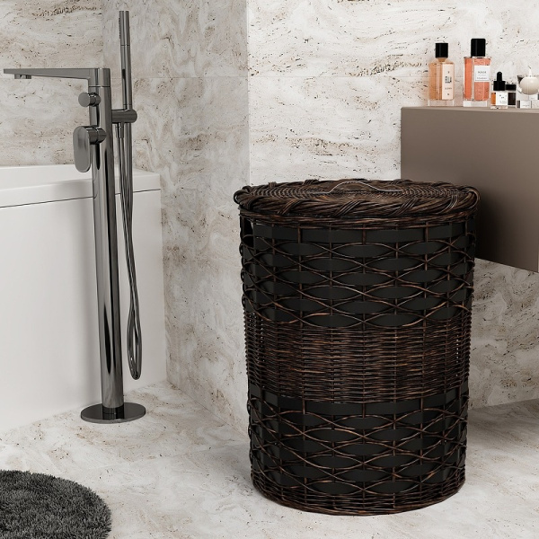 Корзина для белья WasserKRAFT Bever WB-240-L