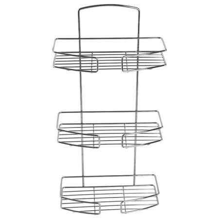 Полка трехъярусная прямая Milardo , проволока стальная (013W030M44)