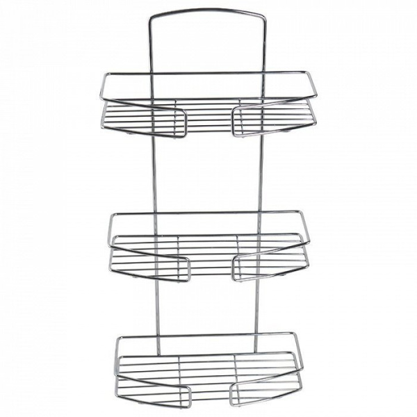Полка трехъярусная прямая Milardo , проволока стальная (013W030M44)