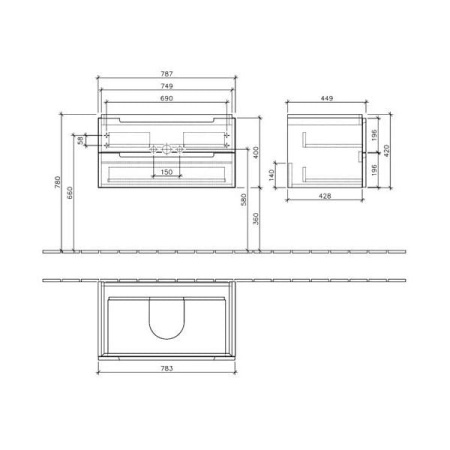 Крышка слива Hansgrohe Staro'90 60055450