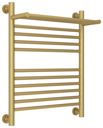 Полотенцесушитель Водяной Сунержа Богема с полкой + (60х50) Матовое Золото 032-0223-6050