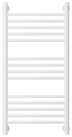 Полотенцесушитель Водяной Прямая Сунержа Богема + (80х40) Матовый Белый 30-0220-8040