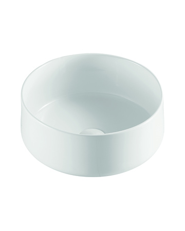 Раковина накладная (34,5х34,5) Orange  B07-345W белый глянец