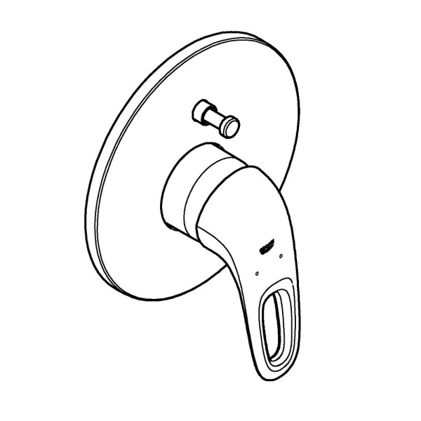 Смеситель для ванны Grohe Eurostyle New (со встраиваемым механизмом), 33637 003 (33637003) хром