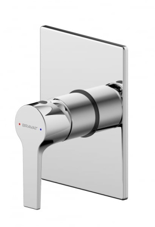 Смеситель встраиваемый для душа Bravat Prolate PB85179C-A