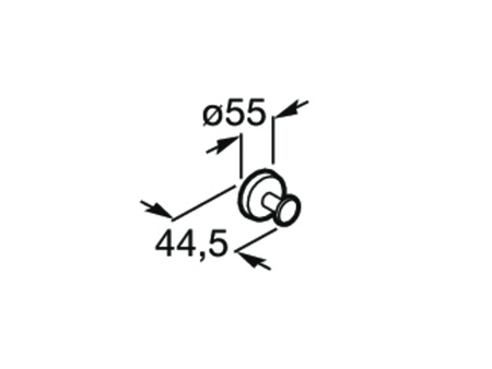 Крючок Roca Twin 816700001