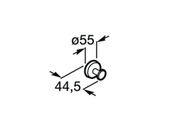 Крючок Roca Twin 816700001