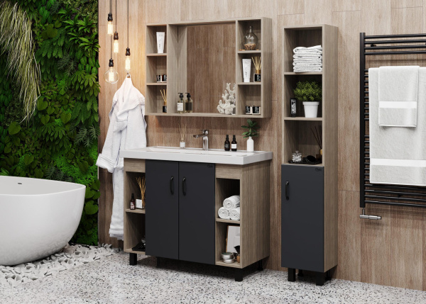 Тумба под раковину напольная Onika Тимбер 100 110010