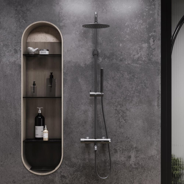 Душевая система с изливом Damixa Scandinavian Pure 936740300