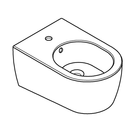Биде подвесное GROHE Essence Ceramic 39574 00H (3957400H) белый