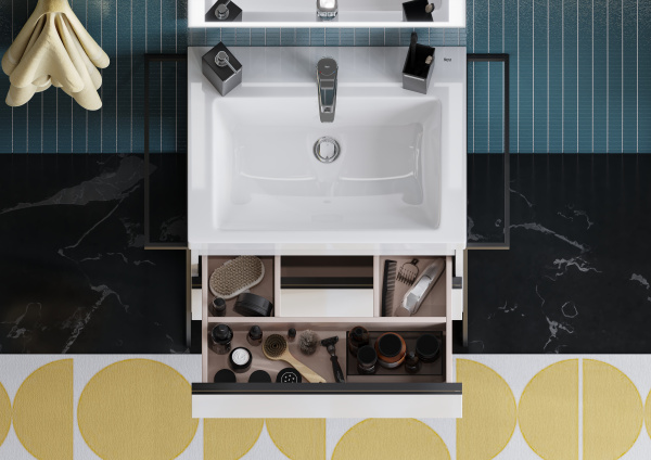 Раковина полувстраиваемая (60x46) Roca The Gap Plus   3270M1004