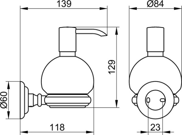 Тумба под раковину Keuco (Plan), 800х490 мм, белая 32962 300000