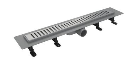 Душевой лоток Timo 90см с решеткой STRIP из нержавеющей стали Smart SM-SG90-LS40(DRY)