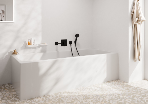 Излив для ванны Hansgrohe Tecturis E 73410670 черный матовый