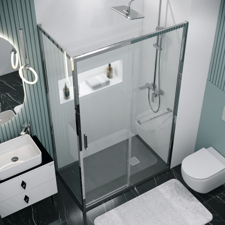 Душевой уголок (100х90) Grossman Style 120.K33.05.1090.10.00