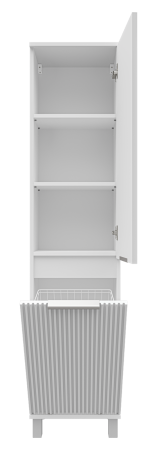 Пенал с бельевой корзиной Brevita Enfida 40    ENF-05040-010БкP