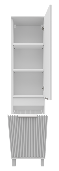 Пенал с бельевой корзиной Brevita Enfida 40    ENF-05040-010БкP